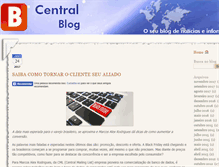 Tablet Screenshot of blog.centralmailinglist.com.br